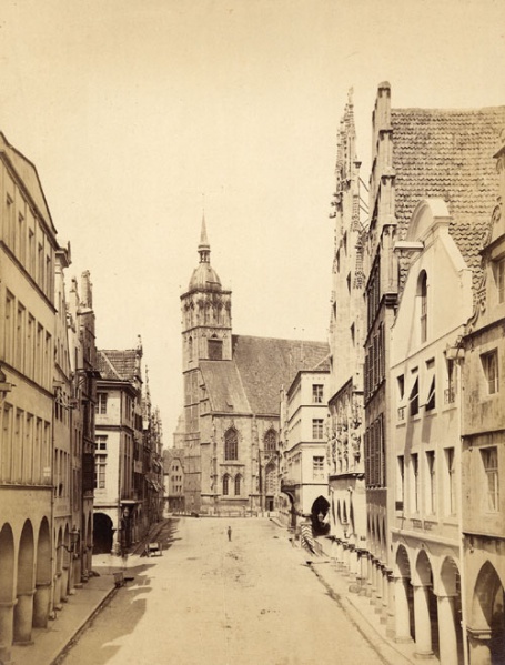 Datei:Friedrich Hundt Mnster Lambertikirche 1870er.jpg